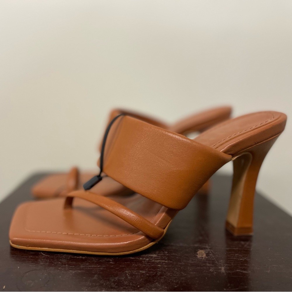 Zara Leather Heels